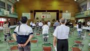 式見中学校閉校記念式典が行われました（令和4年8月14日）の画像1