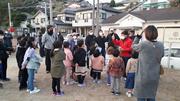 式見公園でイルミネーション点灯式が行われました。（令和3年12月5日）の画像1