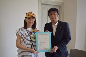 まちぶらプロジェクト認定式の画像