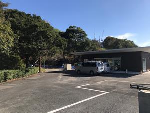 中腹駅舎周辺（着工前）の画像