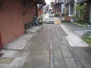 唐人屋敷中通り（着工前）の画像