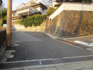 オランダ坂通り（着工前）の画像