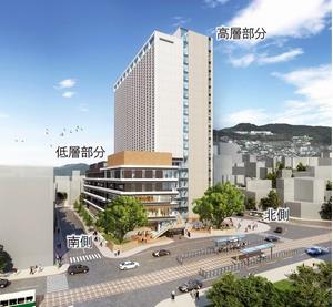市民会館側から見たイメージ