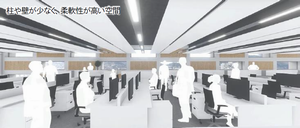 執務室内部のイメージの画像