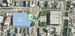 魚の町公園との連携イメージの画像