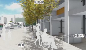 北側（長崎署側）道路のイメージの画像2