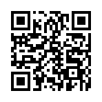 防災メール（英語）のQRコードの画像