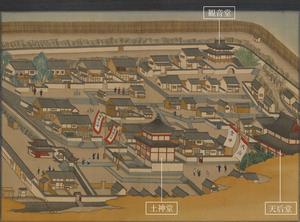 「唐人屋敷図」（長崎歴史文化博物館蔵）の画像