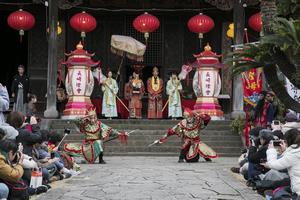 長崎ランタンフェスティバルでの媽祖行列の画像
