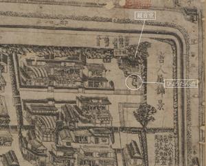 「唐人屋鋪景」（長崎歴史文化博物館蔵）の画像