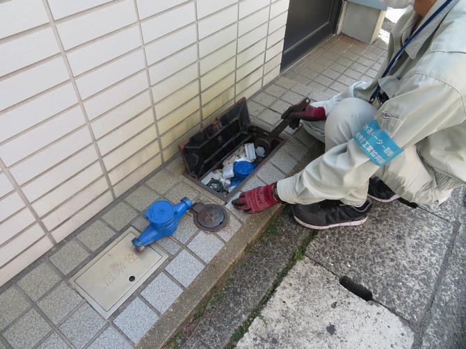 取替の様子