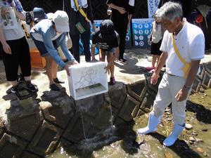 八郎川の生物学習会の画像5