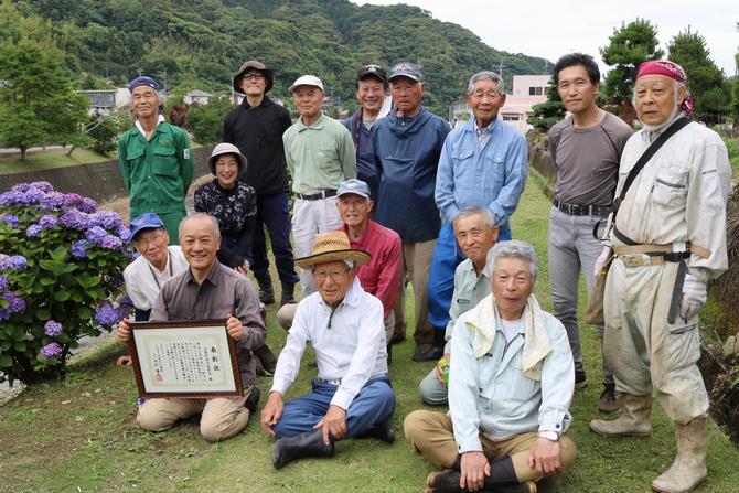 河川功労者表彰受賞の画像
