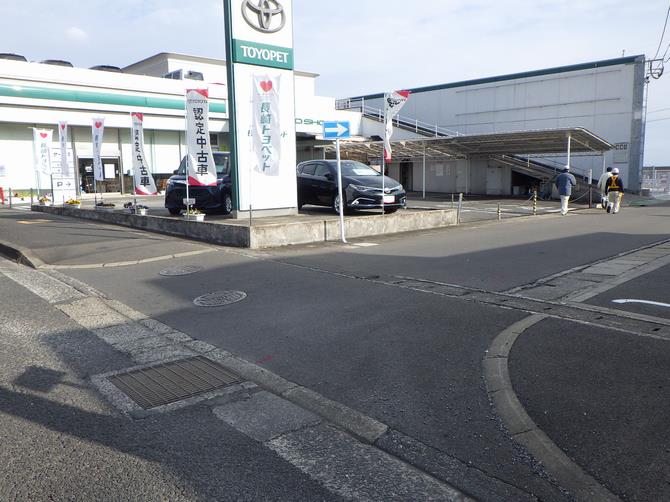 田中町6号線整備前