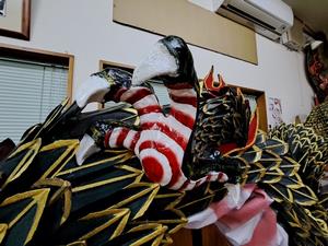 松原町に伝わる龍踊の龍の修復の画像4