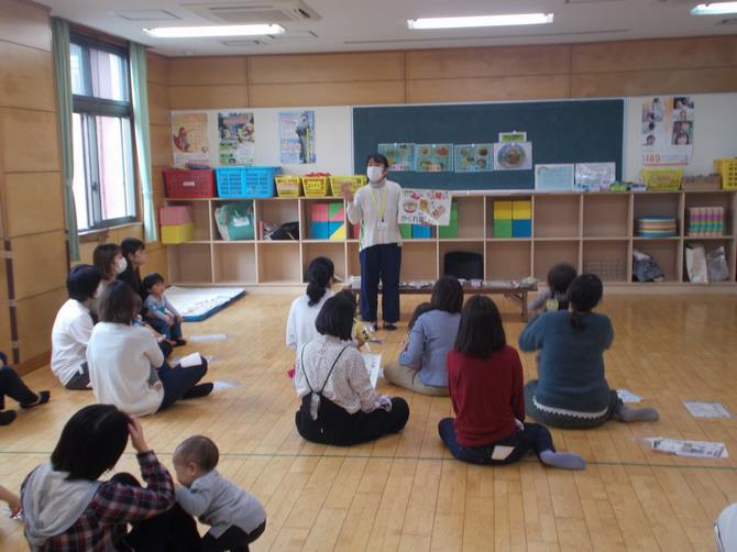 生活習慣病予防講話の様子の画像1