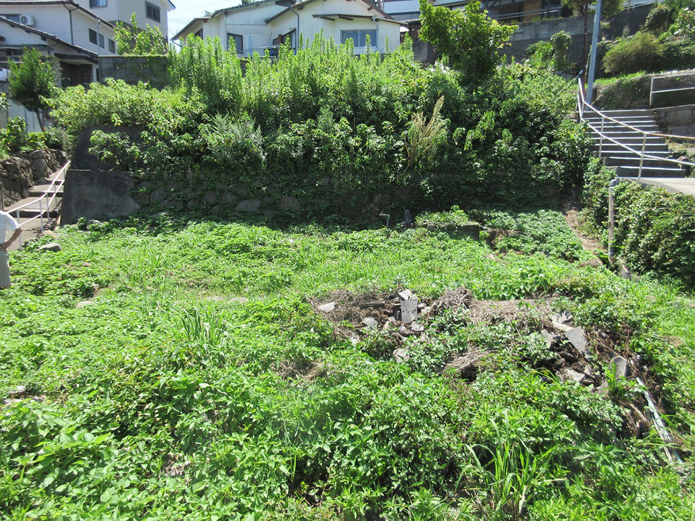 香焼港近くの高台の空き地の画像2