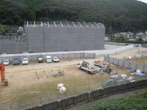 旧川平小学校解体写真2