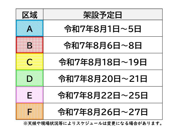 スケジュール