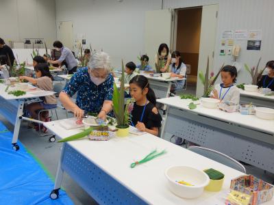 いけばなの様子