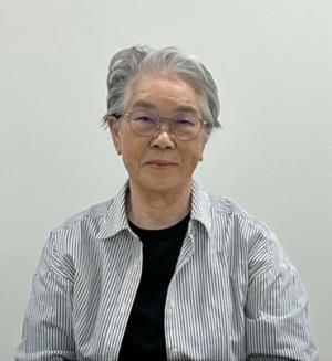 平和祈念式典「平和への誓い」代表者に決定した本村チヨ子さんの写真