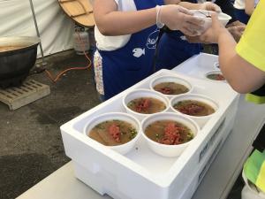 伊勢エビ味噌汁