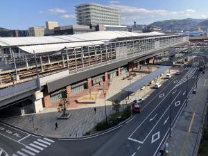 長崎駅西口駅前広場全景